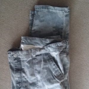AVA & VIV Jegging - Grey Camo - 22W Super Stretch
